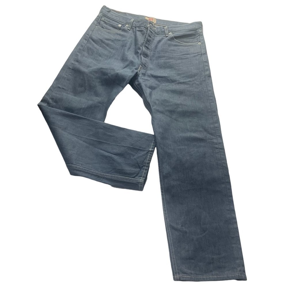 LEVI'S Original 501 Button‎ Fly Mid-Wash Jeans
